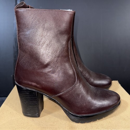 Celtic red block heel - red,