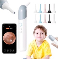 Otoscope Ear/Nose/Mouth Camera 1080P WiFi with 6 Lights Ear Scope Android/iPhone