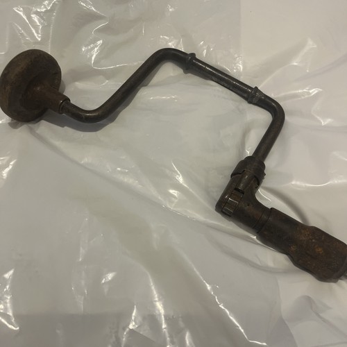 Vintage hand brace - brace, drill