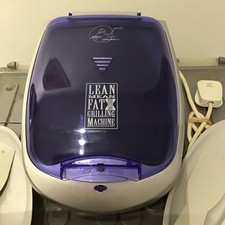  George Foreman Indoor Grill GR20BWV With Bread/Bun Warmer Drip Trays Spatula s