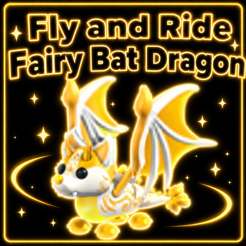 Fly and ride fairy bat - fairy,