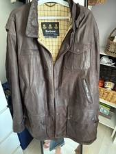 Rare Barbour Bushman Leather