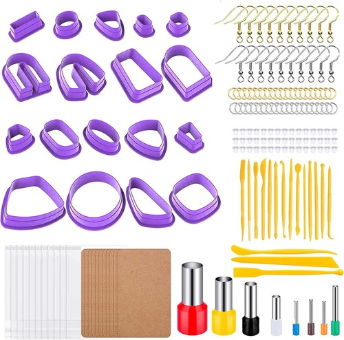 143pcs plastic polymer clay - plastic,