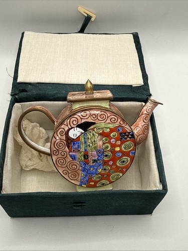 Mini gustav klimt enamel - gustav,