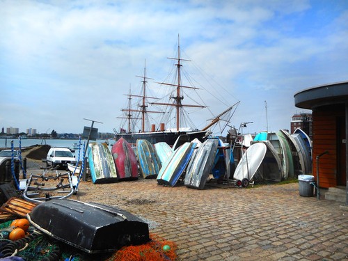 Photo 6x4 boats the quay - 6x4,