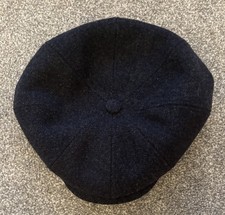 Ted Baker Textured Bakerboy Navy Cap. S/M. Brand New With Tags RRP £45