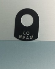 Lo Beam Land Rover Classic race rally boat kit car lucas switch tag 10mm Hole