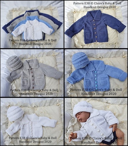 Reborn doll baby knitting - reborn,