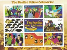 The Beatles Yellow Submarine imperforated 2003 MNH stamp sheetlet