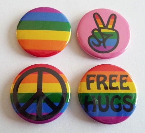 Free hugs rainbow - hugs, •
