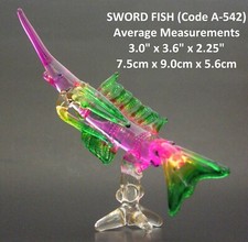 Beautiful Glass SWORDFISH