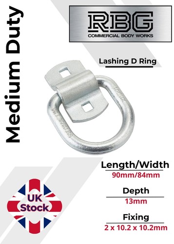 Lashing ring and cleat - d,
