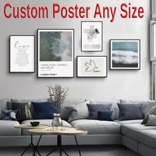 Custom canvas poster customize - custom,