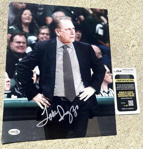 Tom izzo signed 11x14 - izzo,