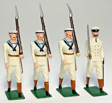 Four x British Navy Sailors