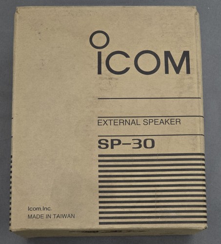 Icom 20w large - sp-30, 4"