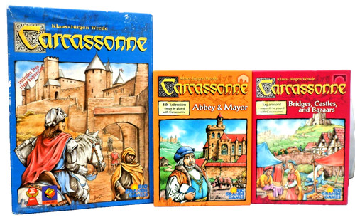 Carcassonne board game - board, (+