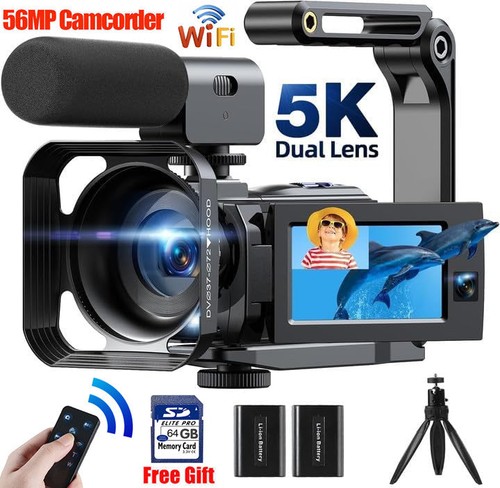 Touch screen camcorder - screen,