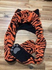Tiger Cat Animal Hat Scarf