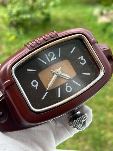 Car clock built moskvich - clock,