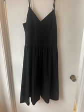 Black Wool Kiton Dress with