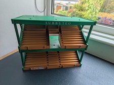 Subbuteo green and - tan, c140
