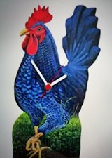 WOODEN WALL CLOCK IN SHAPE OF