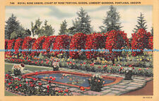 R266577 Royal Rose Arbor Court of Rose Festival Queen Lambert Gardens Portland O