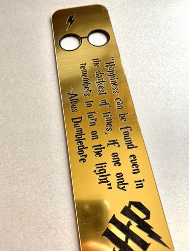 Golden acrylic harry potter - harry,
