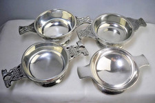 4 x Small Scottish Pewter &