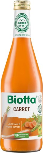 Biotta organic carrot juice - carrot,