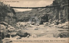 Tibet Tibetan Robe Bridge