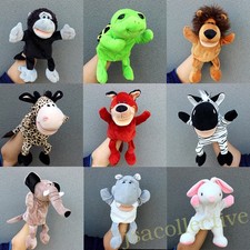 Animal Hand Puppets Finger Full Body Muppet Plush Soft  Toy Doll Kid Baby Gift