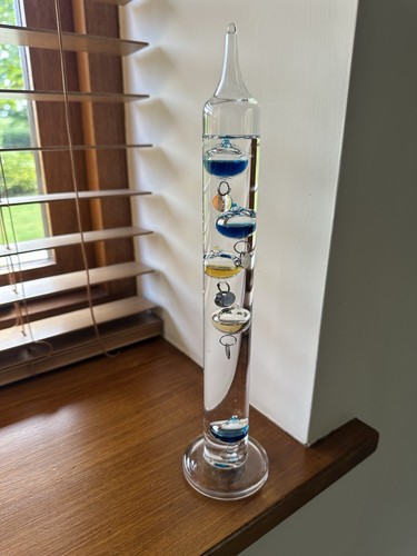 Galileo glass thermometer - galileo, 28