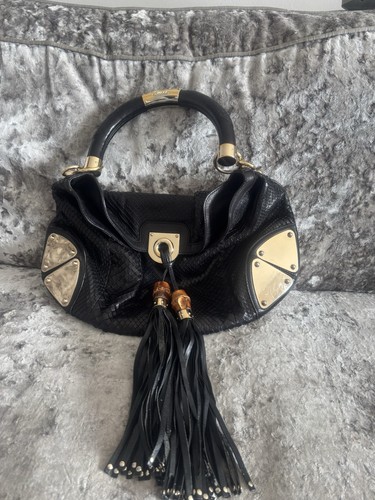 Gucci baboushka python - baboushka, leather