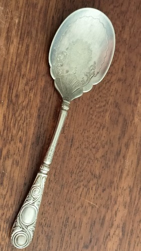 Antique silver plated - plated, berry