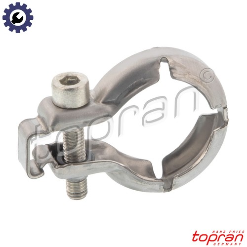Clamping piece exhaust system - piece,