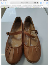 Ladies M&S Mary Jane leather