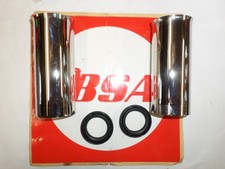 BSA A10 A65 B31 M20 B40 B44 C10 C11  C12 FORK OIL SEAL HOLDERS+ SEALS