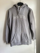 Ladies Jack Wills Grey Hoodie
