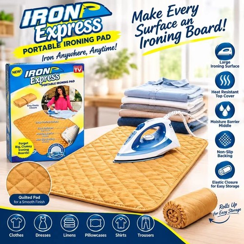 Portable table top ironing - top,