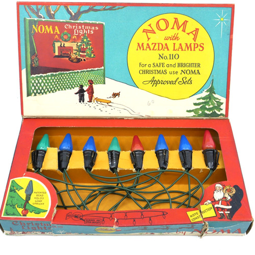 Vintage noma mazda lamps - noma,