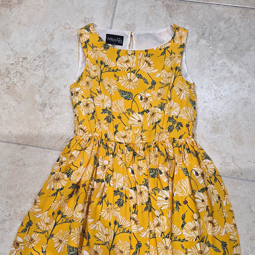 Miss yellow floral - miss, g