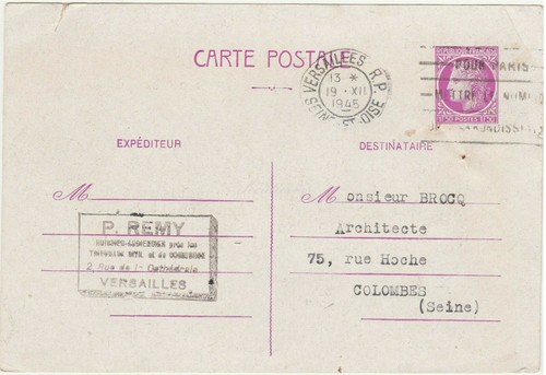 Postal stationery france - postal,