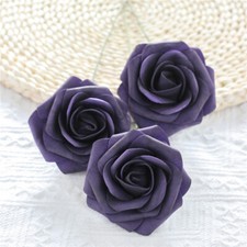 100x artificial foam roses - artificial,