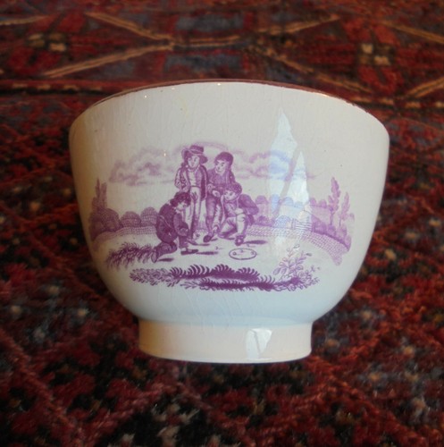Antique porcelain bat print - antique, &