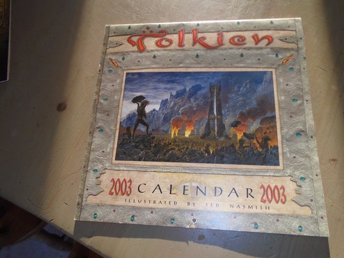Tolkien calendar 2003 lord - tolkien,