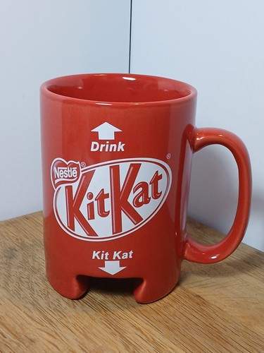 Vintage nestle kit kat mug - nestle,