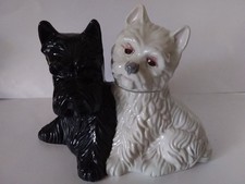 BLACK & WHITE SCOTCH WHISKY SCOTTIE DOGS DECANTER LTD EDITION UK ONLY DELIVERY