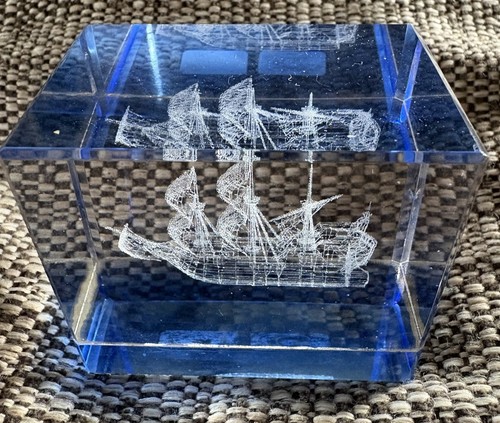 Vintage laser etched glass - vintage,